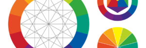 color wheel vector illustration