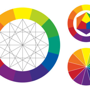 color wheel vector illustration