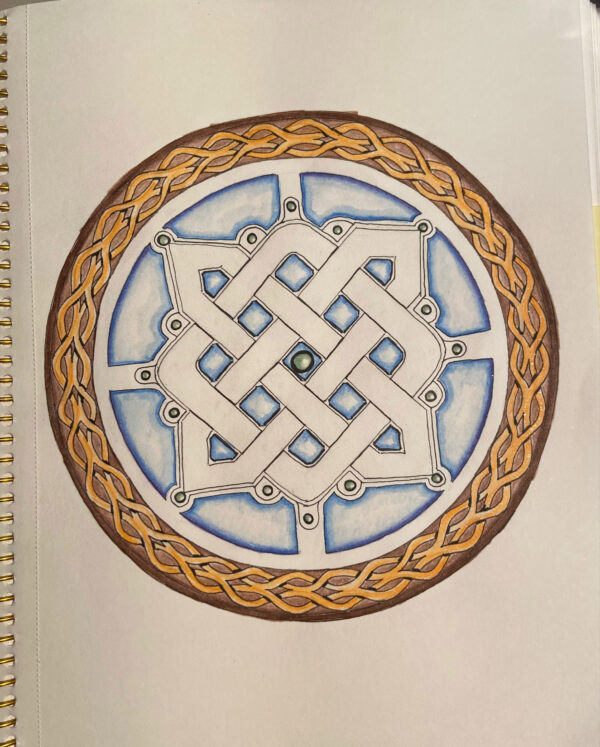 Celtic Knot by Lynda Abbot