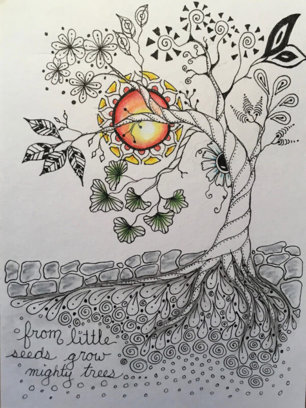 Tree of Life by Lynda Abbot CZT