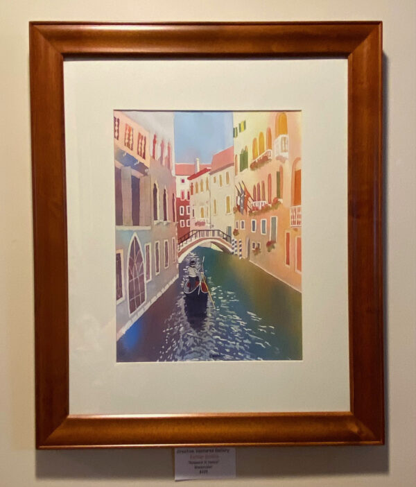 Romance in Venice by Esther Donlon - Local Artist Gallery