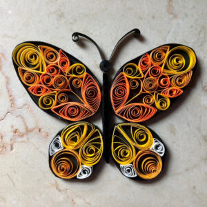 Quilled Butterfly by Joan Poltack