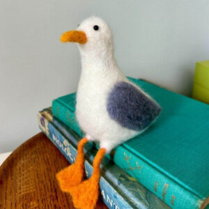 Rachel Benson - felt seagull
