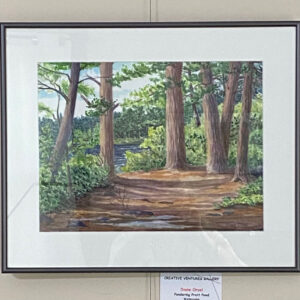 Pondering Pratt Pond by Diane Orzel