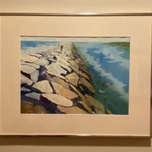 Walking the Jetty I by Esther Donlon