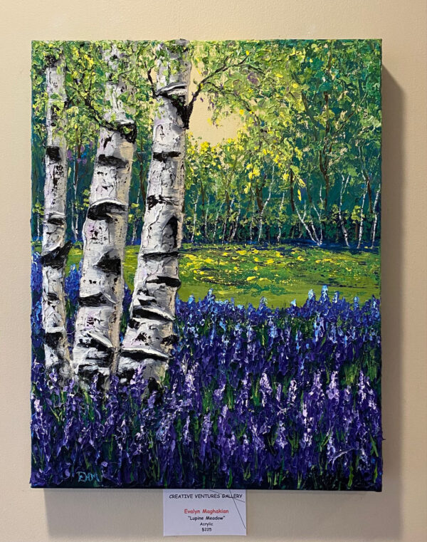 Lupine Meadow by Evalyn Maghakian