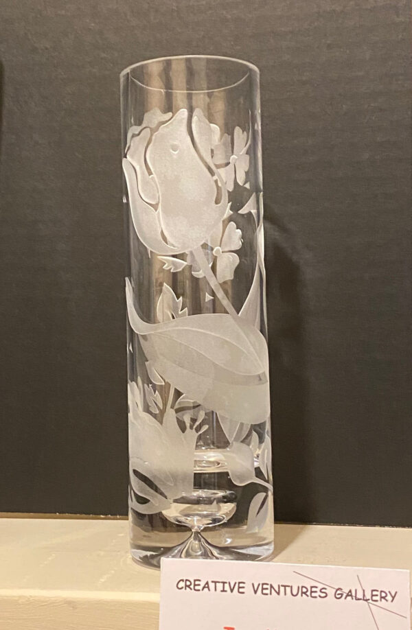 Tulip Bud Vase by Tara Van Meter