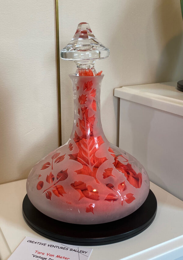 Vintage Decanter by Tara Van Meter