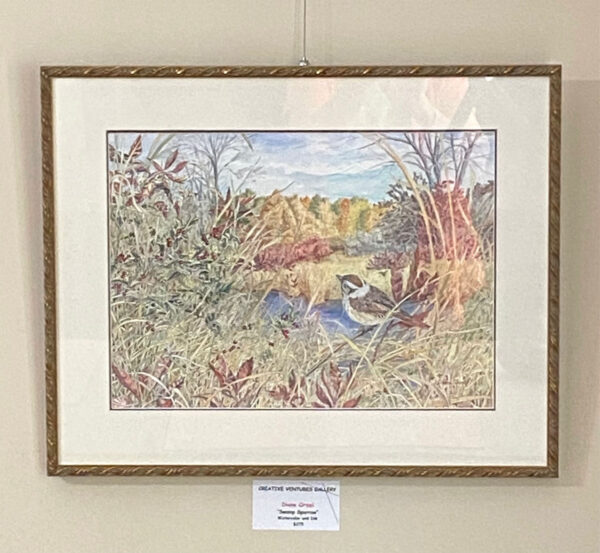 Swamp Sparrow by Diane Orzel