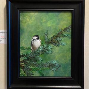 Sunny Chickadee by Brenda Ferro