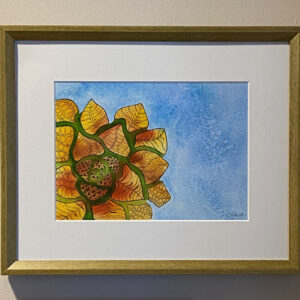 Dahlia Flower Series #1 by Christine Hoenstine