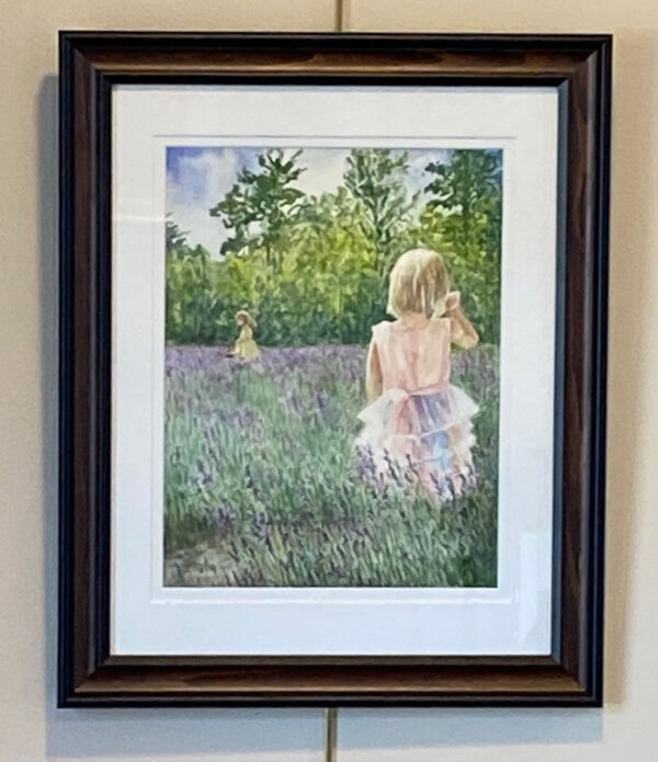 Lavender Fields by Jane Hummel