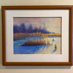 Crowe's Pasture, Christmas Morning by Lancing Adams
