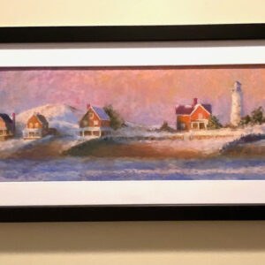 Sandy Neck at Christmas by Lancing Adams