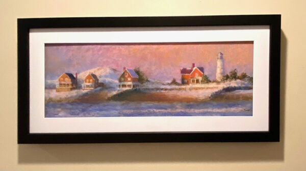 Sandy Neck at Christmas by Lancing Adams