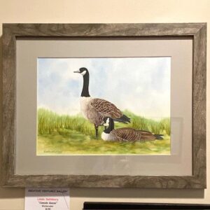 Canada Geese by Linda Salisbury
