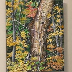 Fall Woodpeckers by Diane Orzel