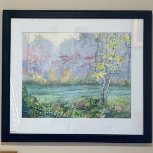 Misty Yard by Diane Orzel