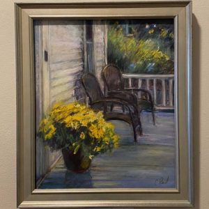 On the Porch by Christine Reid