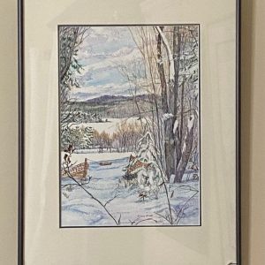 Orange Fence by Diane Orzel