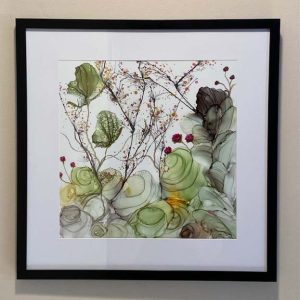 Pyrite and Pistachio by Cristina Drondoe