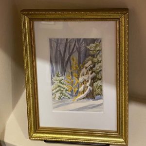 Winter Stump by Diane Orzel