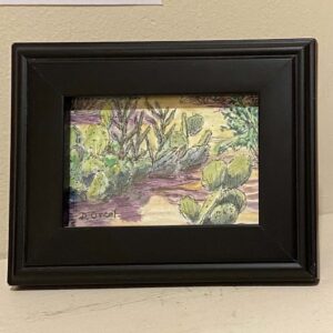 Las Cruces - Cactus by Diane Orzel