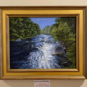 After the Rain - Piscataquog by Brenda Ferro