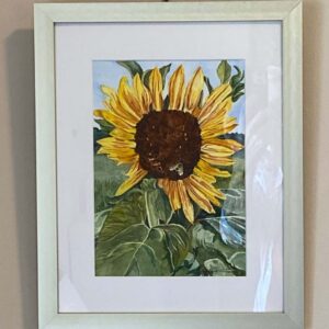 Sunflower Pollinator by Susan A. Peterson